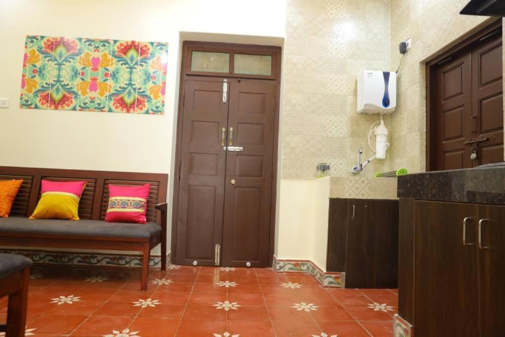 Heritage Home With 3 Bed/3 Bath With Kitchen In A Residential Neighborhood. Madurai Exteriör bild
