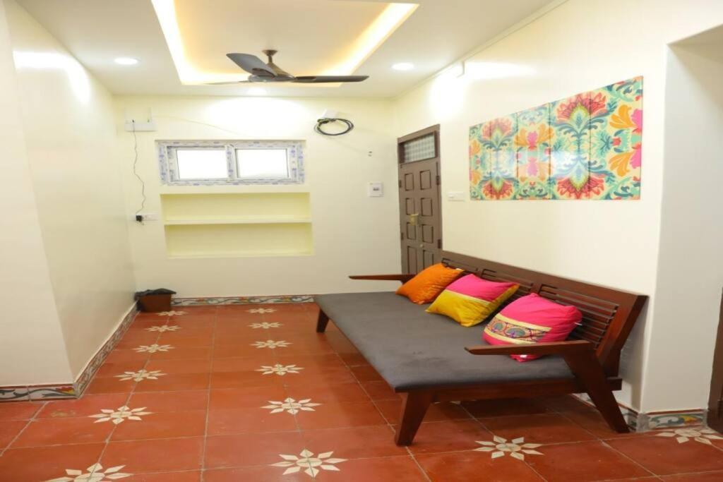 Heritage Home With 3 Bed/3 Bath With Kitchen In A Residential Neighborhood. Madurai Exteriör bild